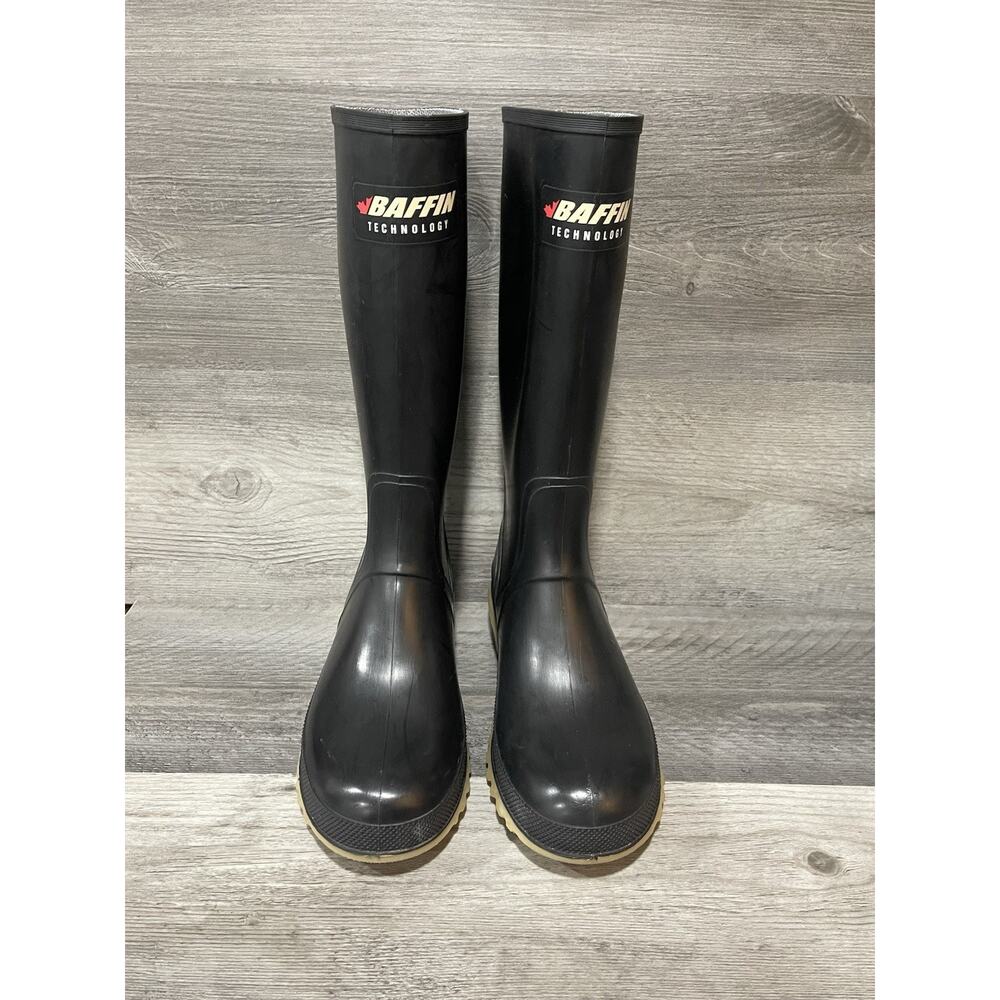 Women's Baffin Prime Rubber Boots Sz 7 Waterproof Black
